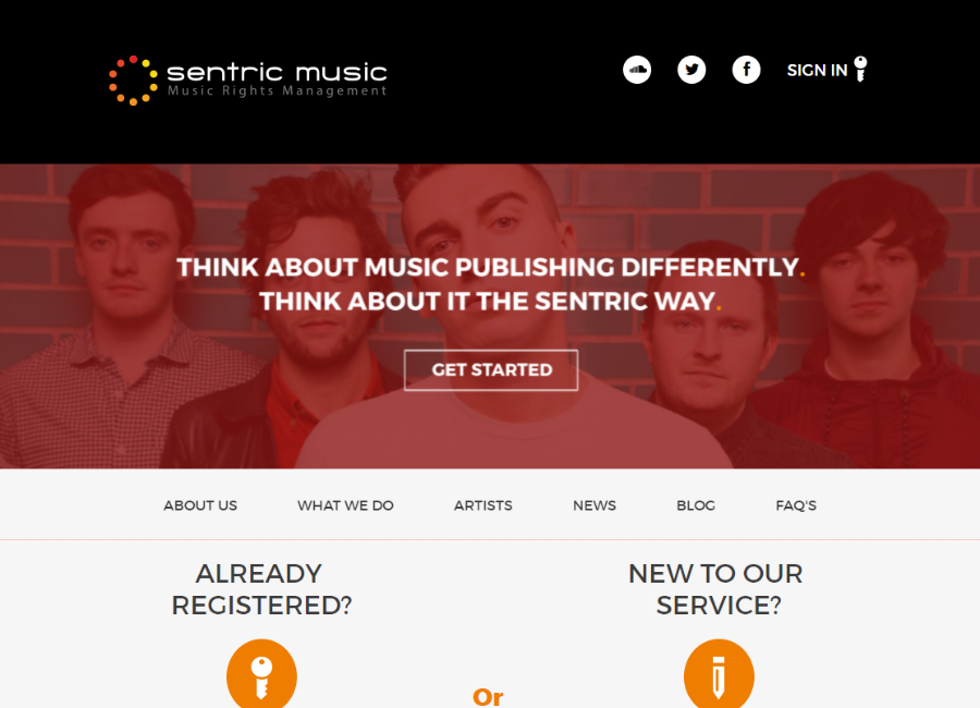 Sentric Music Redesign